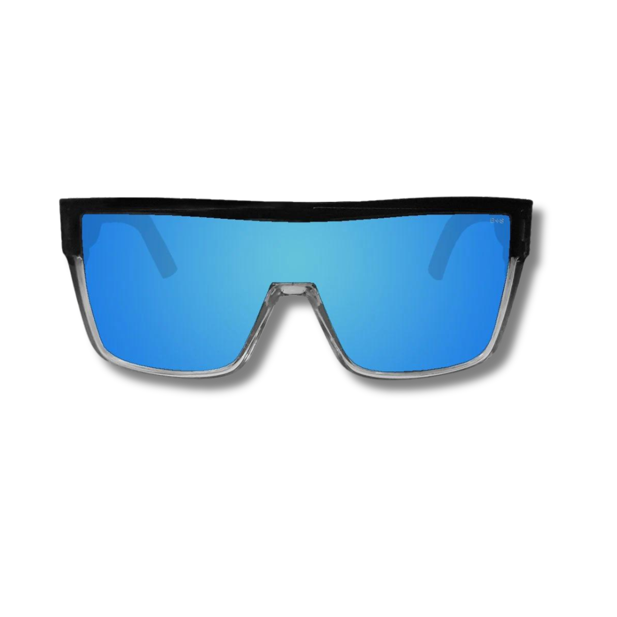 Bomber Eyewear - BUZZ Safety Ice Blue Mirror Crystal